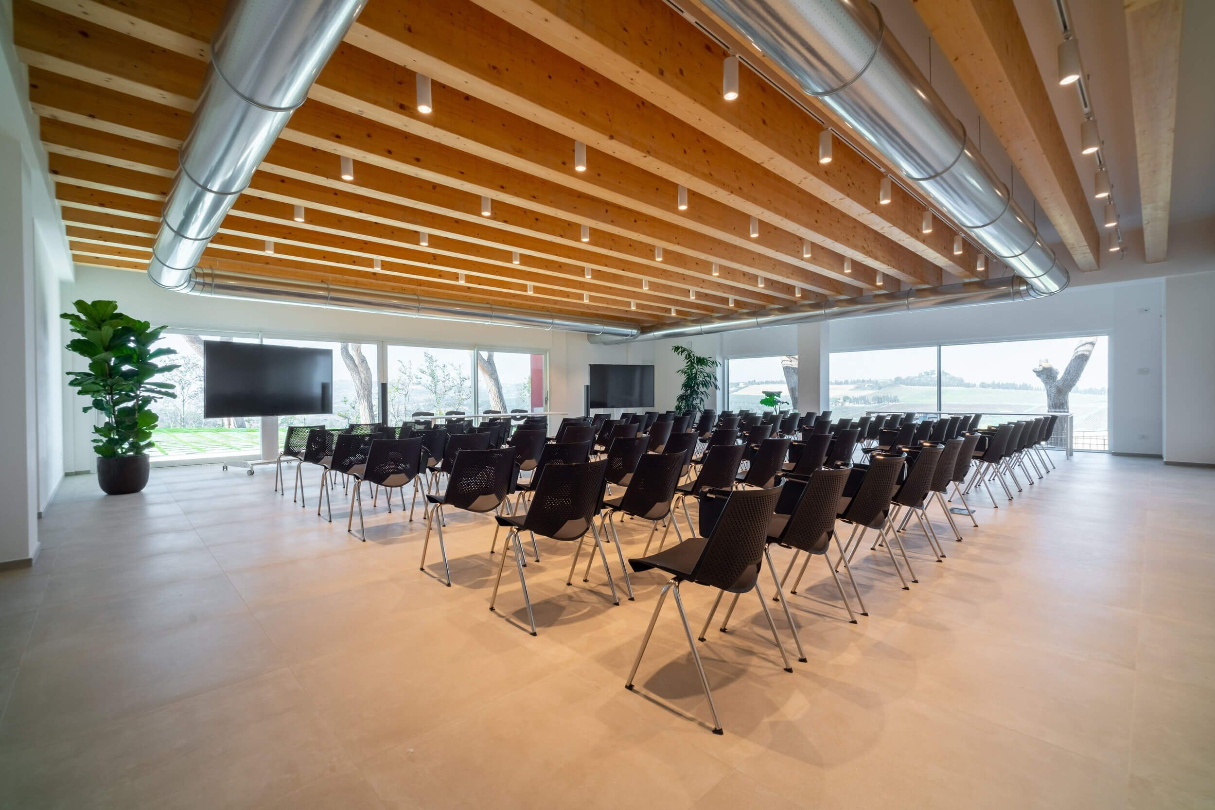 Sala riunioni tipica di un'esperienza SMACE Meeting